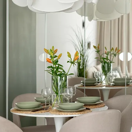 Apartmán Pistachio Z Balkonem W Nowoczesnej Inwestycji Z Basenem & Tarasem By Renters