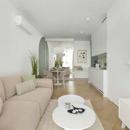 Pistachio Z Balkonem W Nowoczesnej Inwestycji Z Basenem & Tarasem By Renters Apartmán