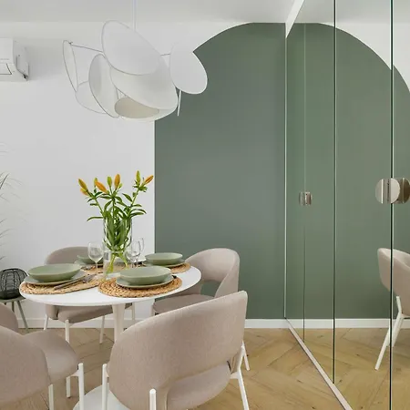 Pistachio Z Balkonem W Nowoczesnej Inwestycji Z Basenem & Tarasem By Renters Apartmán *