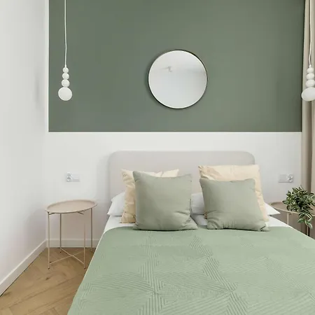 Pistachio Z Balkonem W Nowoczesnej Inwestycji Z Basenem & Tarasem By Renters